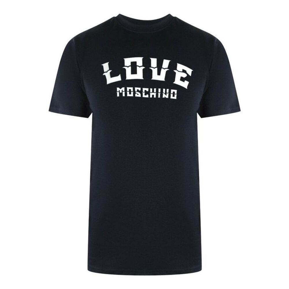 Love Moschino Mens Bold Logo T-Shirt / Black